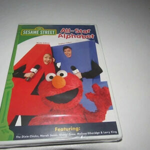 Sesame Street ALL-STAR ALPHABET DVD (Dixie Chicks, Larry King+more!)~SEALED!